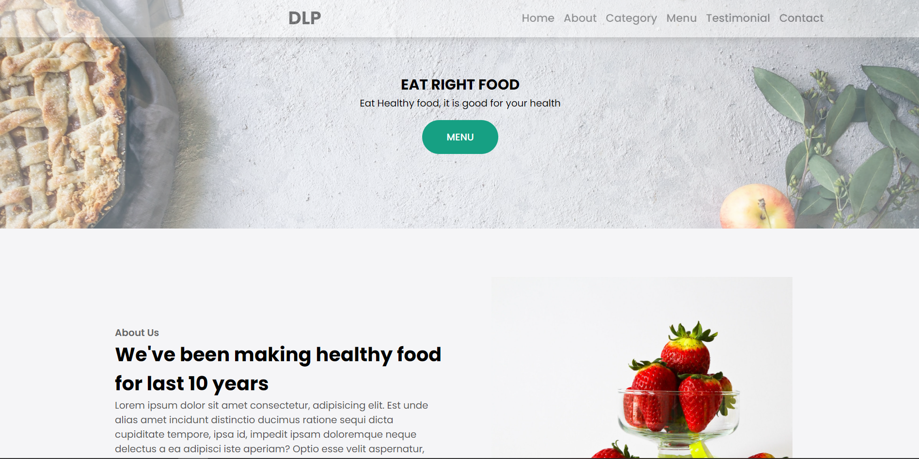 Food Website